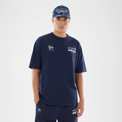The model is wearing this Williams GB Race Special T-Shirt in navy. 1