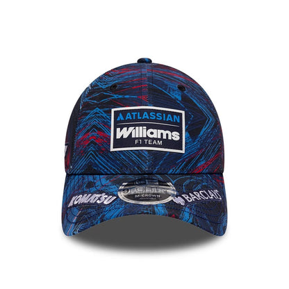 Pictured is this Williams GB Race Special 9FORTY M-Crown cap in navy. 2