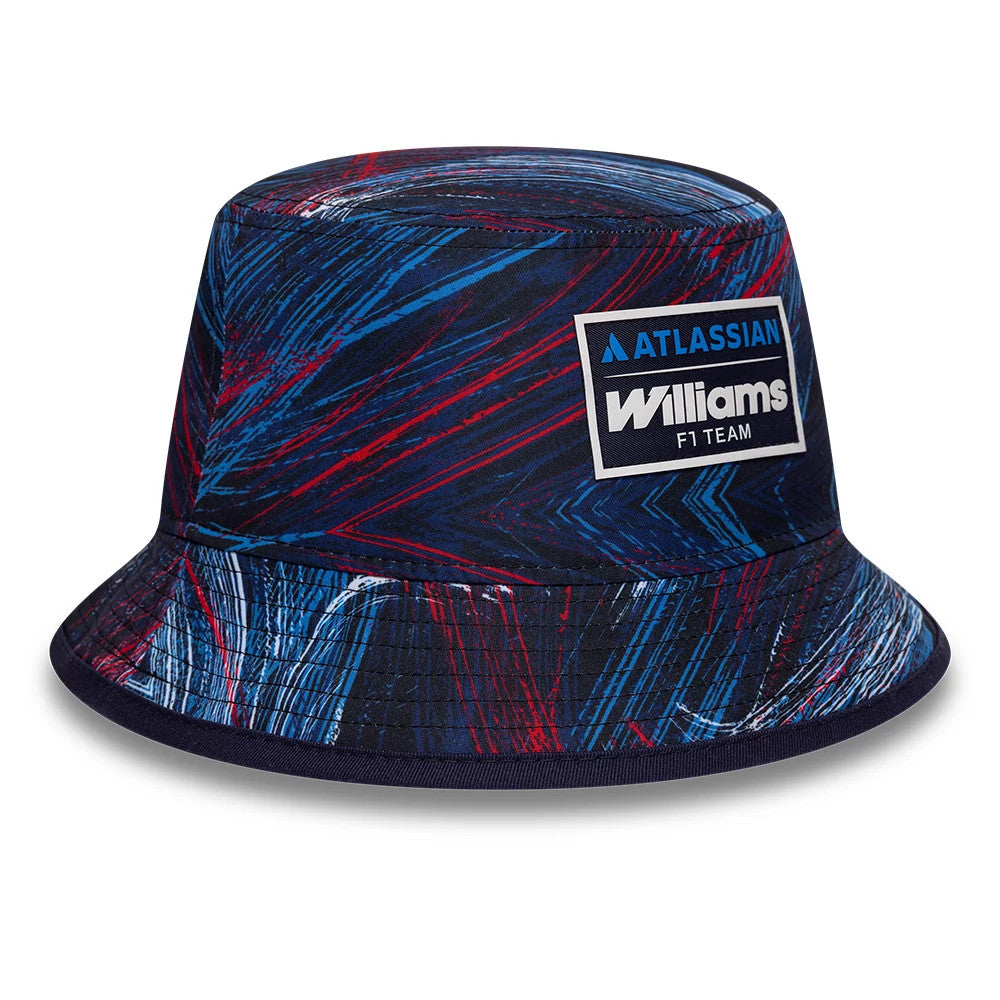 Pictured is this Williams GB Race Special Bucket cap in navy. 3