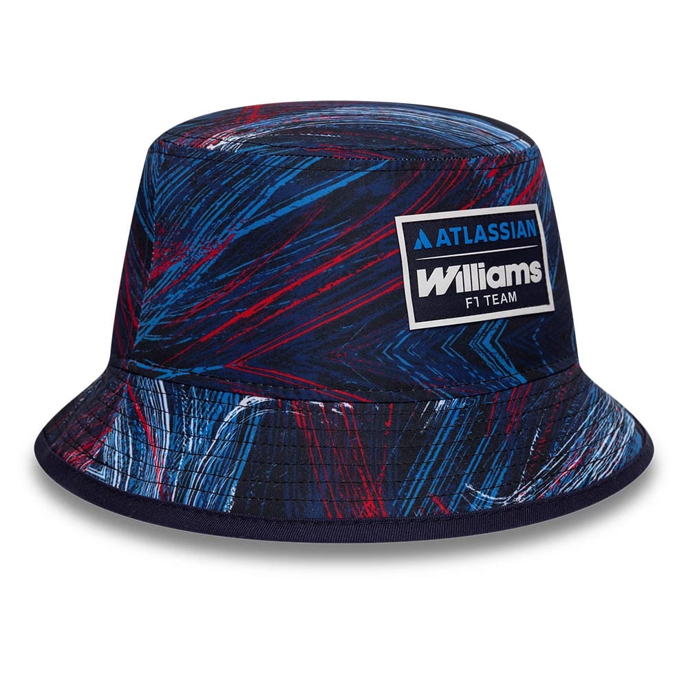 Pictured is this Williams GB Race Special Bucket cap in navy. 3