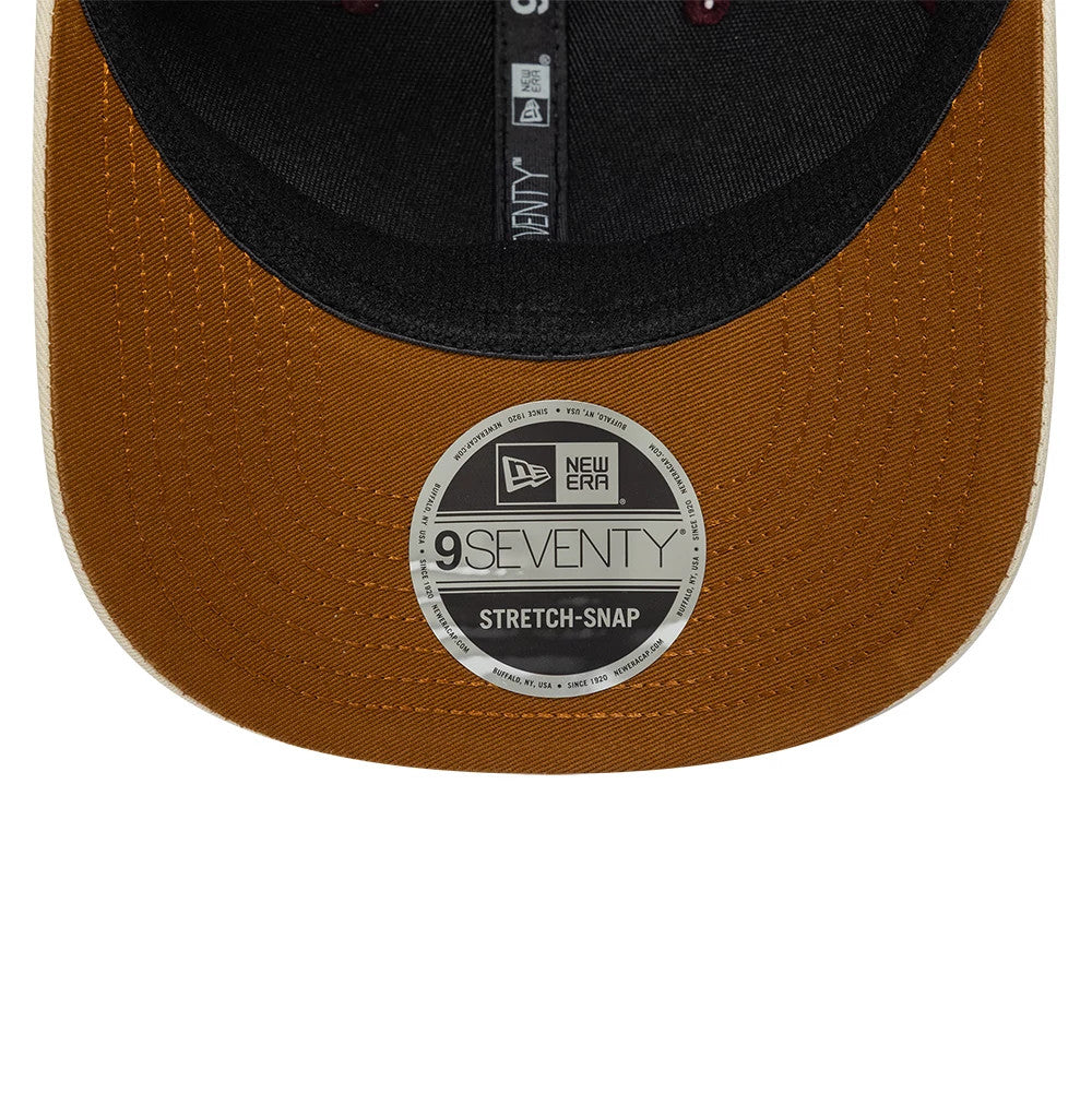 Pictured is this Austin Race Special Max Verstappen Red Bull Racing 9SEVENTY Stretch Snap cap in dark purple. 2
