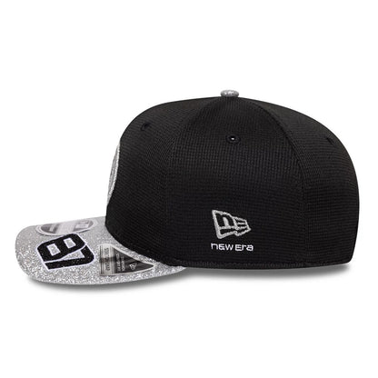 Pictured is this Oliver Bearman Vegas Race Special TGR Haas F1 9SEVENTY Stretch Snap cap in black. 5