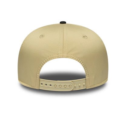 Pictured is this Latin American Alpine Racing 9SEVENTY Stretch Snap cap in light beige. 5