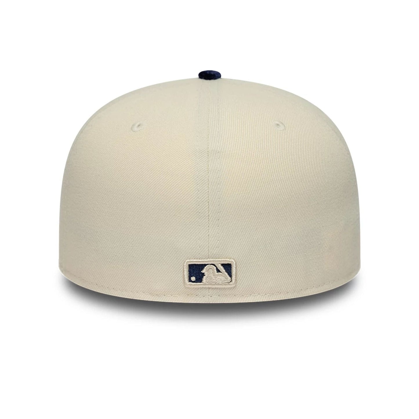 Pictured is this MLB Paisley Visor New York Yankees 59FIFTY Fitted cap in Cream. 5