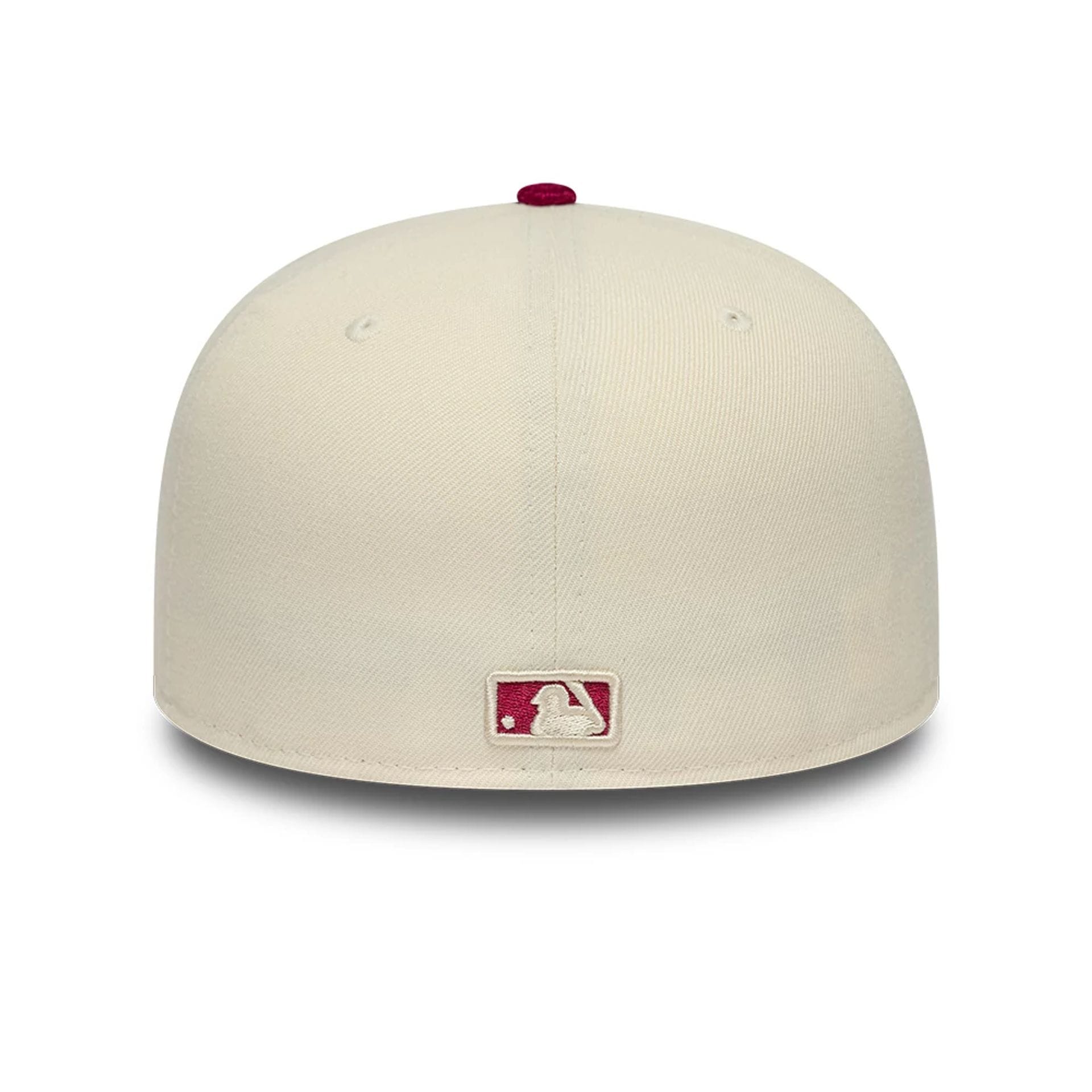 Pictured is this MLB Paisley Visor LA Dodgers 59FIFTY Fitted cap in Cream. 6