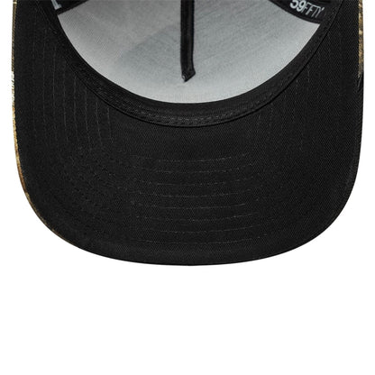 Pictured is this MLB Split Realtree Detroit Tigers 59FIFTY A-Frame Fitted cap in black. 5