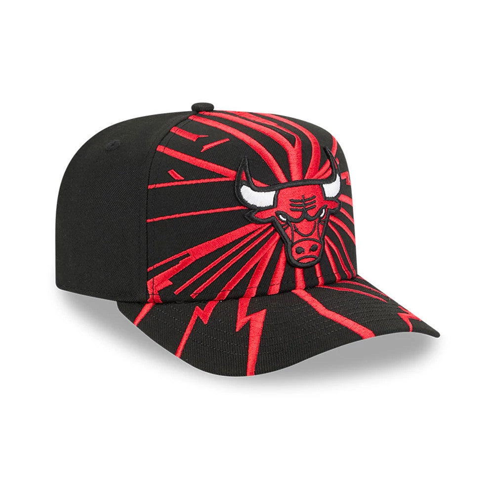 Pictured is this NBA Shattered Chicago Bulls 9FORTY A-Frame cap in black. 4