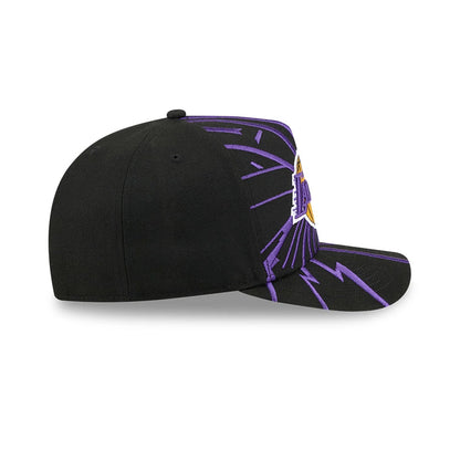 Pictured is this NBA Shattered LA Lakers 9FORTY A-Frame cap in black. 6