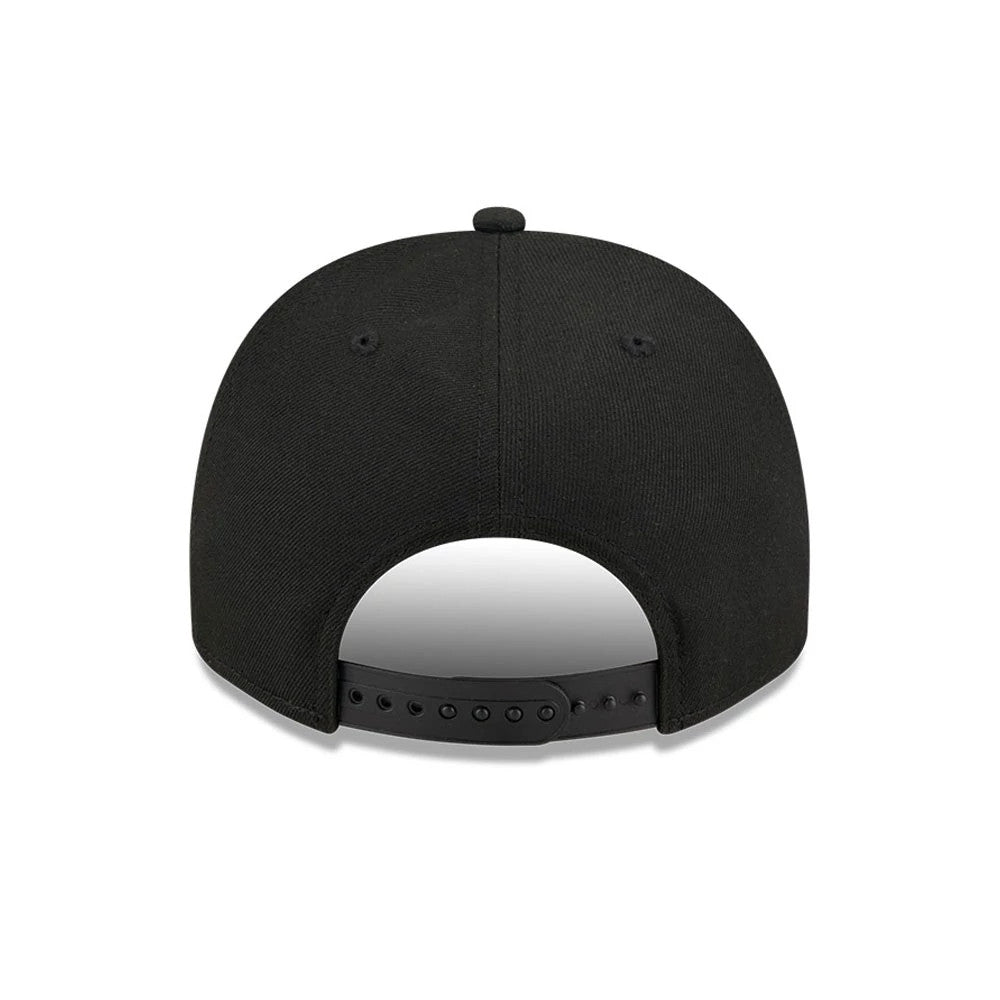 Pictured is this NBA Shattered LA Lakers 9FORTY A-Frame cap in black. 7