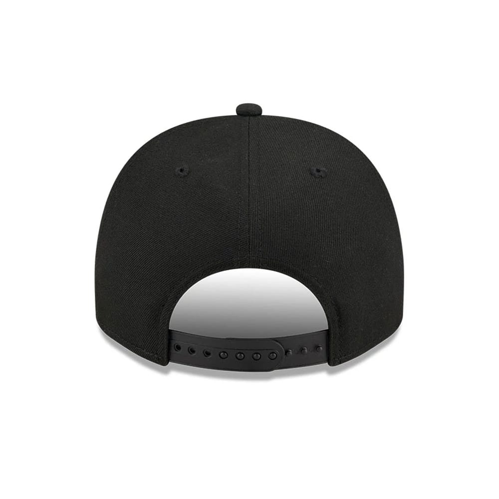 Pictured is this NBA Shattered LA Lakers 9FORTY A-Frame cap in black. 7