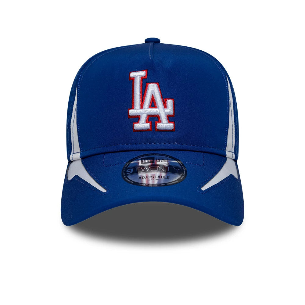 Pictured is this MLB Panel LA Dodgers 9TWENTY A-Frame cap in blue. 3
