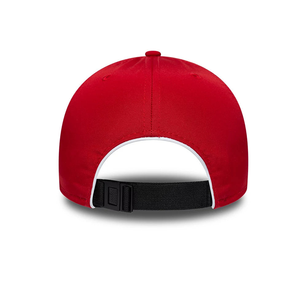 Pictured is this MLB Panel Atlanta Braves 9TWENTY A-Frame cap in red. 5