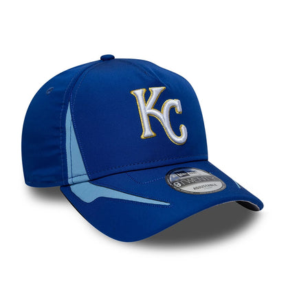 Pictured is this MLB Panel Kansas City Royals 9TWENTY A-Frame cap in blue. 4