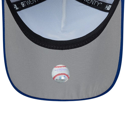 Pictured is this MLB Panel Kansas City Royals 9TWENTY A-Frame cap in blue. 2