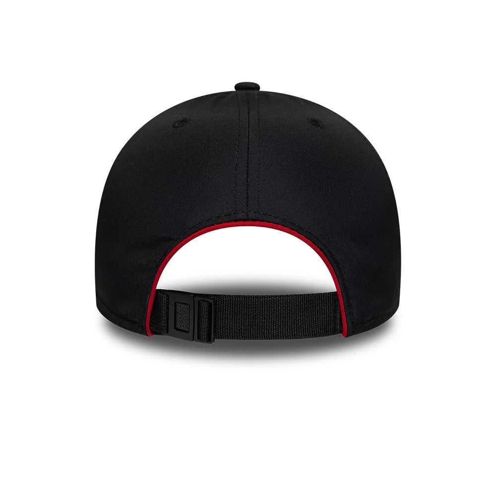 Pictured is this LMB Panel Mexico Diablos 9TWENTY A-Frame cap in black. 5