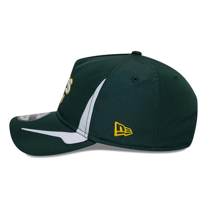 Pictured is this MLB Panel Athletics 9TWENTY A-Frame cap in dark green. 5
