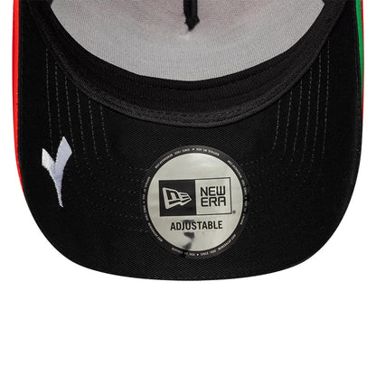 Pictured is this Ducati Motor Replica Francesco Bagnaia Red 9FORTY E-Frame cap in red. 2