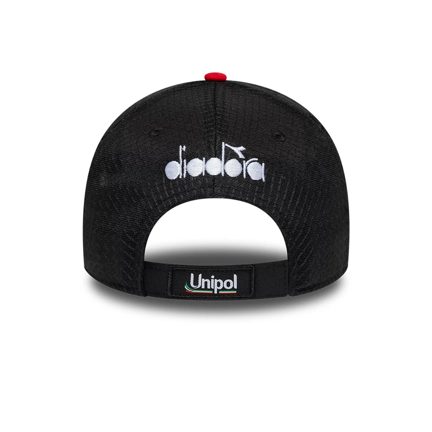 Pictured is this Ducati Motor Replica Team 9FORTY E-Frame Adjustable cap in red. 5