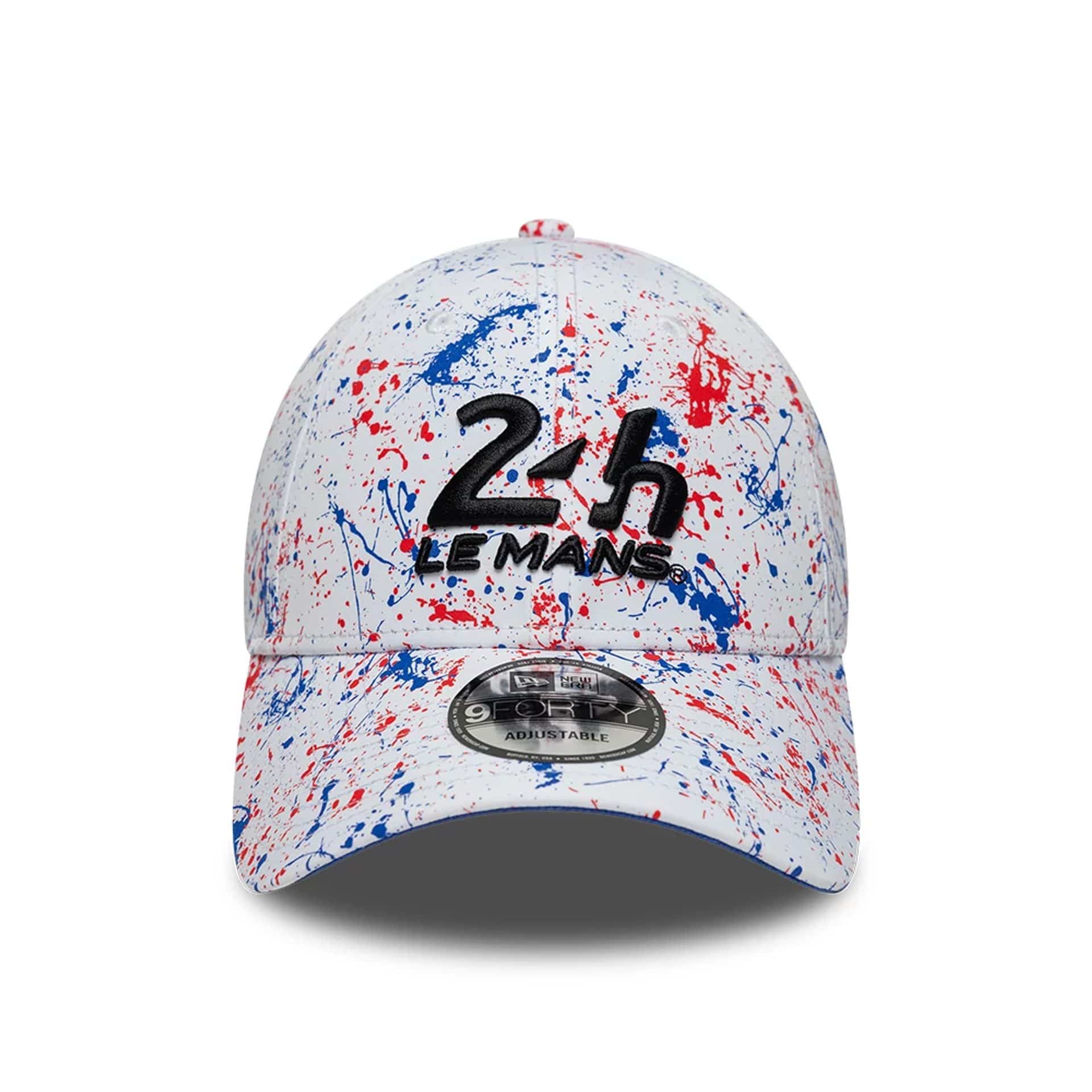 Pictured is this Print 24HR Le Mans 9FORTY cap in white. 3