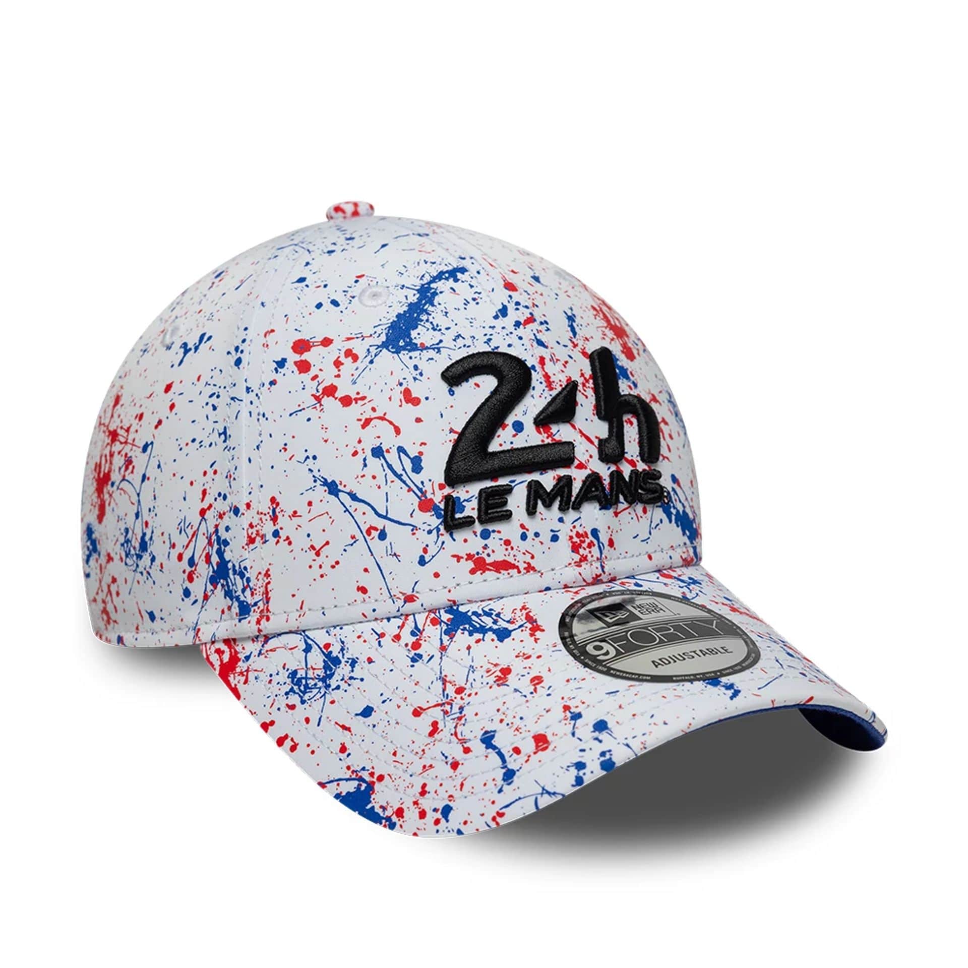 Pictured is this Print 24HR Le Mans 9FORTY cap in white. 4