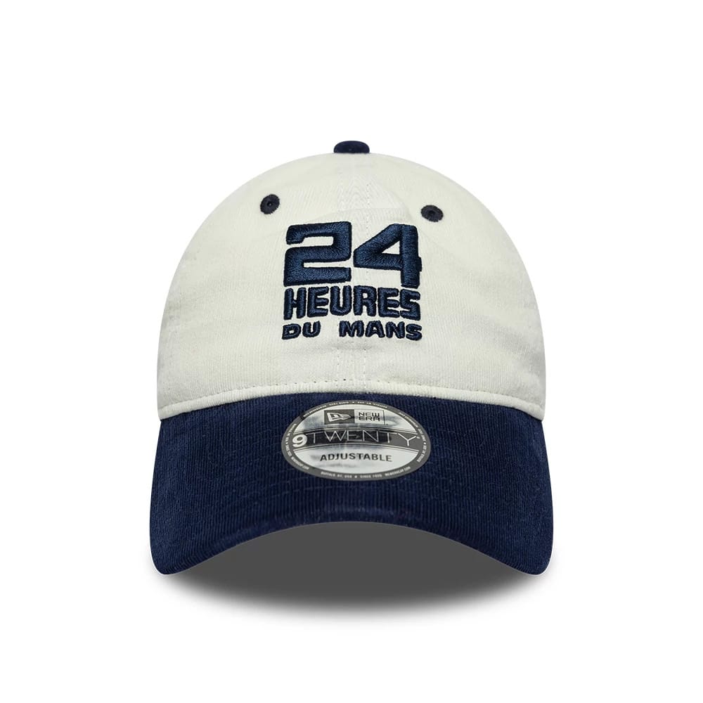 Pictured is this Contrast Cord 24HR Le Mans 9TWENTY cap in Cream. 2