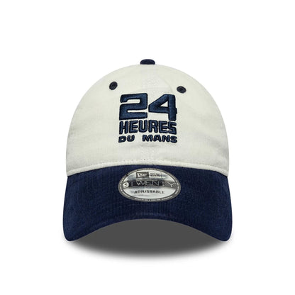 Pictured is this Contrast Cord 24HR Le Mans 9TWENTY cap in Cream. 2