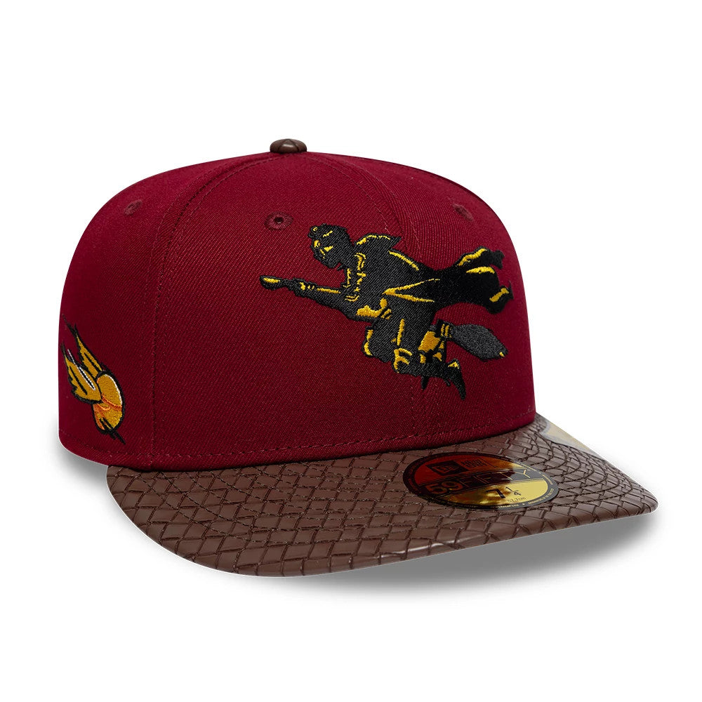Harry Potter Quidditch Dark Red 59FIFTY Fitted Cap | NEC EU