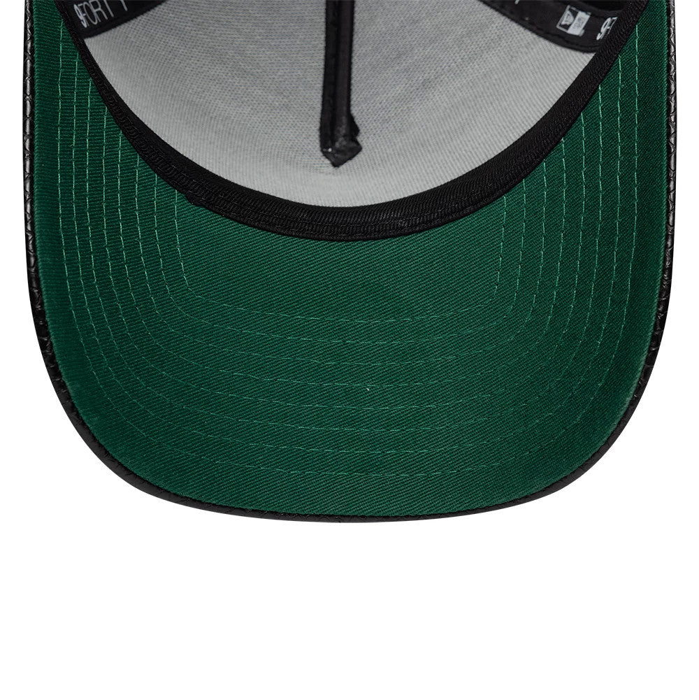 Pictured is this Harry Potter Slytherin 9FORTY A-Frame cap in black. 2