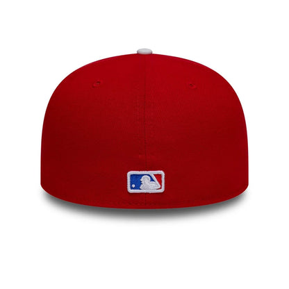 Pictured is this MLB Sister Cities New York Mets 59FIFTY Fitted cap in Red. 5