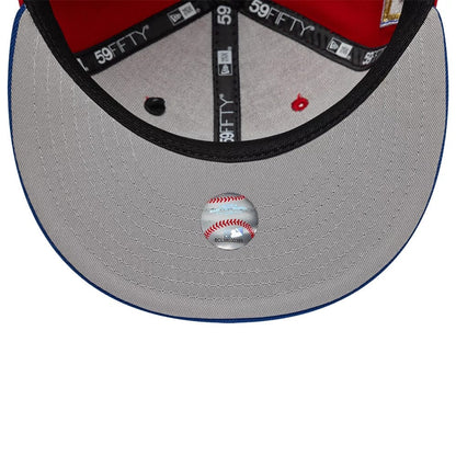 Pictured is this MLB Sister Cities New York Mets 59FIFTY Fitted cap in Red. 2