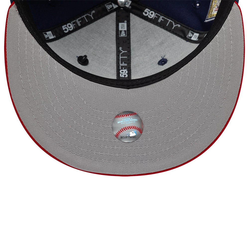 Pictured is this MLB Sister Cities New York Yankees 59FIFTY Fitted cap in Blue. 2