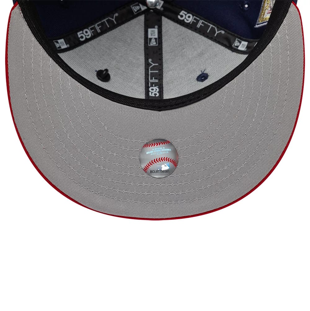 Pictured is this MLB Sister Cities New York Yankees 59FIFTY Fitted cap in Blue. 2