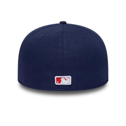 Pictured is this MLB All Star Game LA Dodgers 59FIFTY A-Frame Fitted cap in navy. 7