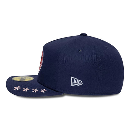 Pictured is this MLB All Star Game LA Dodgers 59FIFTY A-Frame Fitted cap in navy. 6