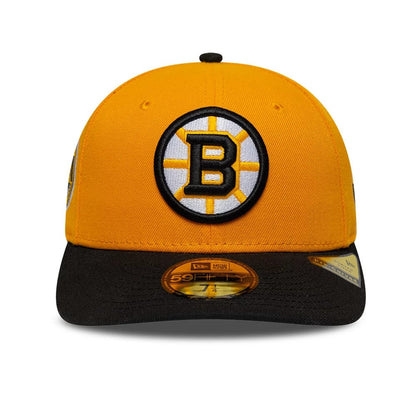 Pictured is this NHL Champions Boston Bruins 59FIFTY Fitted cap in orange. 3