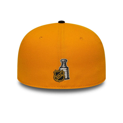 Pictured is this NHL Champions Boston Bruins 59FIFTY Fitted cap in orange. 5