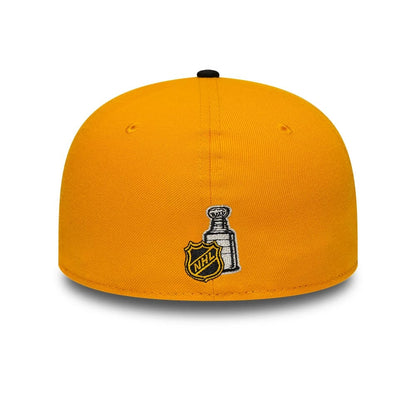 Pictured is this NHL Champions Pittsburgh Penguins 59FIFTY Fitted cap in yellow. 5