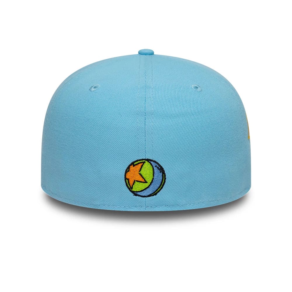 Pictured is this Rugrats 59FIFTY A-Frame Fitted cap in pastel blue. 5