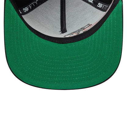 Pictured is this Rugrats 59FIFTY A-Frame Fitted cap in black. 2