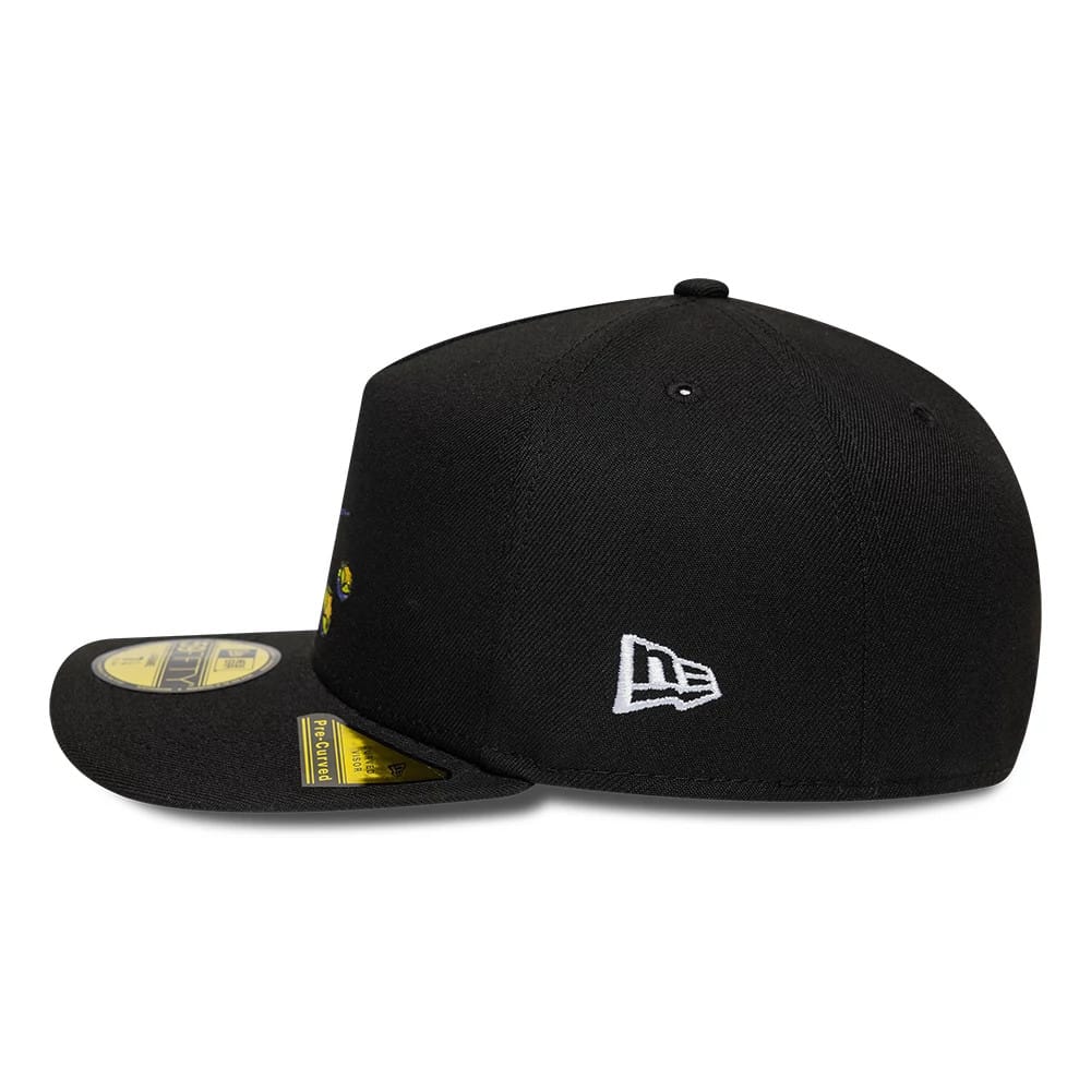 Pictured is this Rugrats Susie Carmichael 59FIFTY A-Frame Fitted cap in black. 6