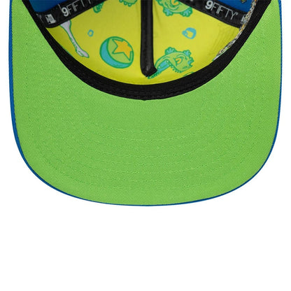 Pictured is this Rugrats 9FIFTY A-Frame Snapback cap in blue. 8