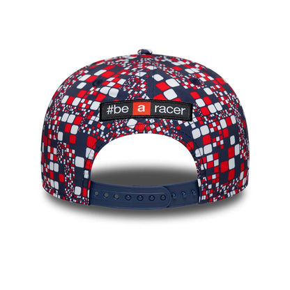 Pictured is this Aprilia Replica Silverstone Race Special 9SEVENTY Stretch Snap cap in blue. 5