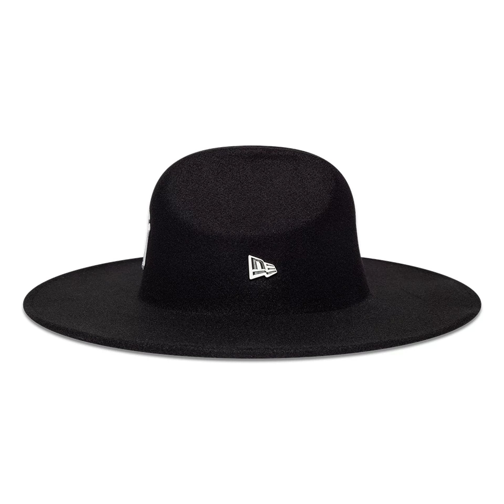 Pictured is this MLB New York Yankees Wide Brim Fedora cap in black. 5