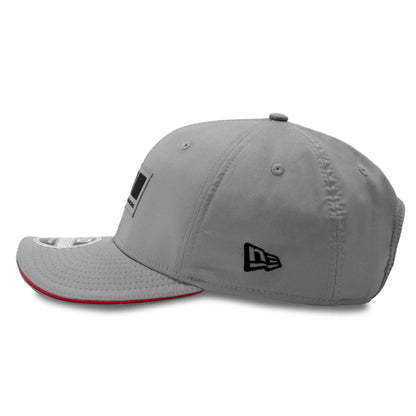 Pictured is this Special Edition Genesis Magma Racing 9SEVENTY Stretch Snap cap in grey. 5