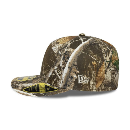 Pictured is this New Era Side Script Low Profile 59FIFTY Fitted cap in Realtree camo. 6