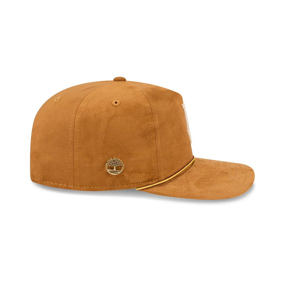 Pictured is this Timberland X MLB Faux Nubuck LA Dodgers 19TWENTY cap in panama tan. 6