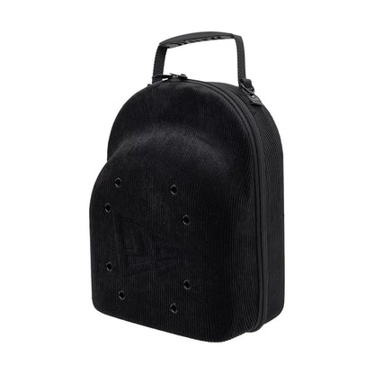 Pictured is this New Era Cord 6Pk 59FIFTY Cap Carrier in black. 1