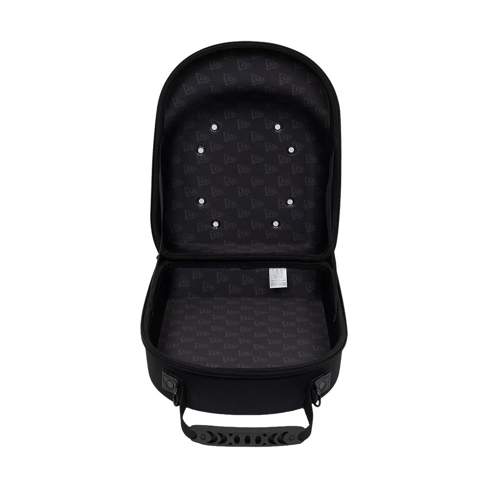 Pictured is this New Era Rhinestone 6Pk 59FIFTY Cap Carrier in black. 2