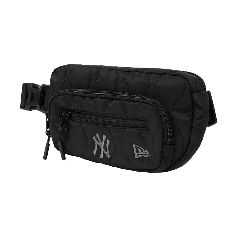 Pictured is this MLB New York Yankees Padded Utility Waist Bag in black. 1