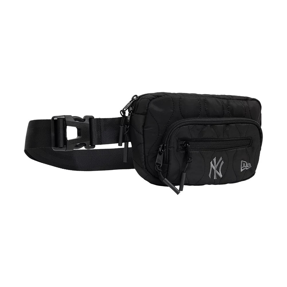 Pictured is this MLB New York Yankees Padded Utility Waist Bag in black. 3